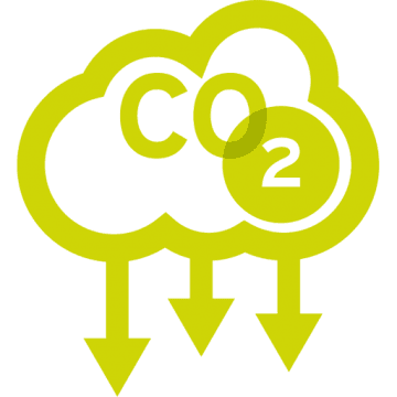 By reducing the number of shipments, we make significant C02 savings
