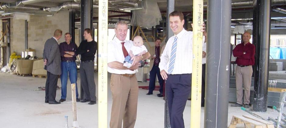 Construction of the new head office in Erp
